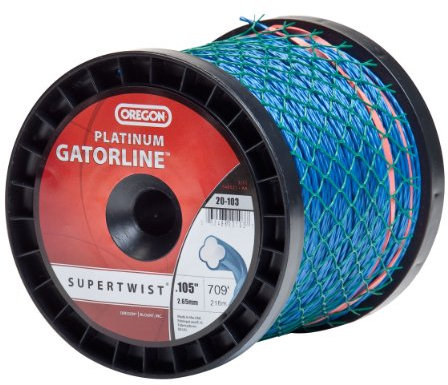 Oregon 20–103 Platinum Gatorline Schlosserhammer, Donut Rasentrimmer Line 0.105-inch Gauge