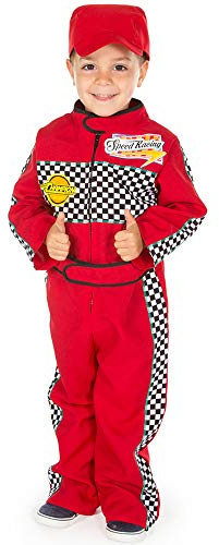 Pretend - Disfraz de mono de carrera para niño, talla 5-7 años