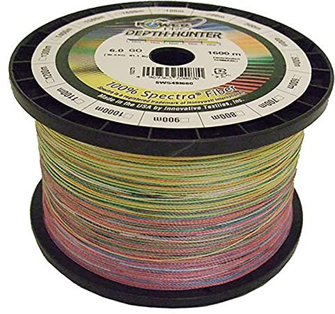 Shimano Power Pro Depth Hunter mehrfarbige geflochtene Schnur 023mm - 150m