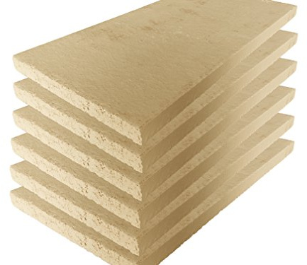 Schamotte-Platte 40 x 20 x 3 cm