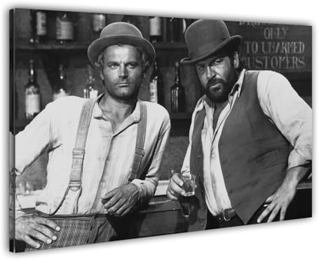 Bud Spencer - Vier Fäuste für ein Halleluja - Leinwand (120 x 80 cm)
