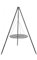 Farm Cook Barbecue pivotant trépied avec grille de barbecue rohstahl Nobel en 4 tailles Ø 50 cm noir