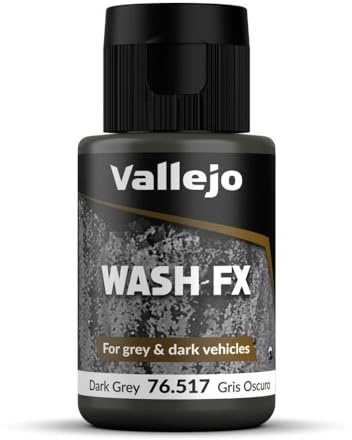 Vallejo Wash FX Pittura Acrilica 35 ml, Effetti Ombre e Luci per Modellismo e Figure, Applicazione Facile e Veloce