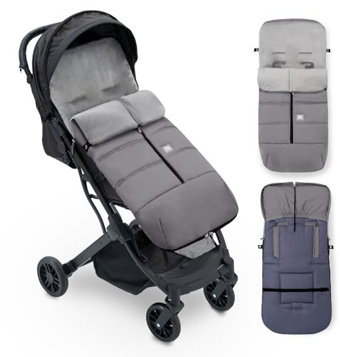 Interbaby 10024-31 - Saco de abrigo universal, Gris