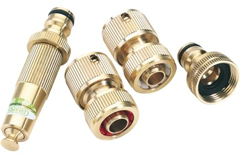Draper 36223 Brass Watering Accessory Set (4 Piece)