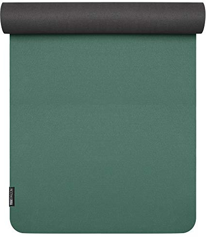 Yogistar Yogamatte eco deluxe, petrol-black, 183 x 61 x 0.4 cm, 116146