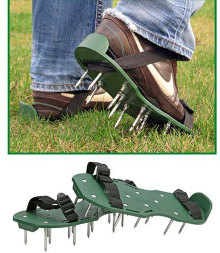 Benelando Rasenbelüftungs-Sandalen in Einheitsgröße