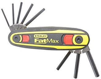 Stanley FatMax. Set 8 chiavi a brugola, regolabile a 3 posizioni.