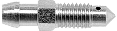 2 Stück Entlüfterschraube M7 x 1,0 Länge 28,6 mm Schlüsselweite 7 (Artikel Nr. 450069)