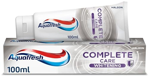 Aquafresh Complete Care Whitening Fluorid-Zahnpasta, 100 ml (1 Stück)