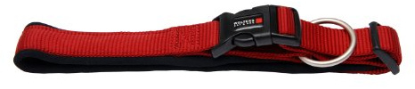 Wolters Cat&Dog Professional Comfort 60540 Halsband 45-50cm x 30mm rot/schwarz