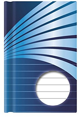 Stylex 76360 Kladde A6, liniert, blau