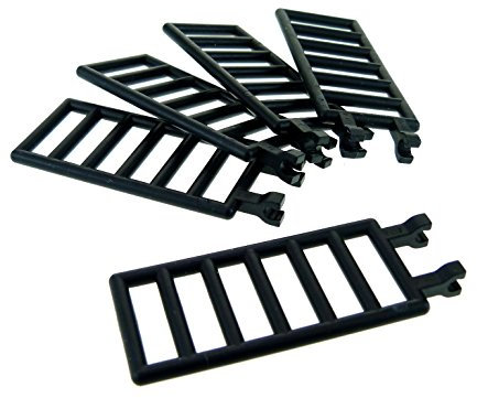 LEGO 5x 6020 Ladder 7x3 | Black