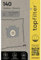 Top Filter 64140 - Bolsa para aspiradora Rowenta Silence Force (30 x 26 x 0,1 cm, no tejido)