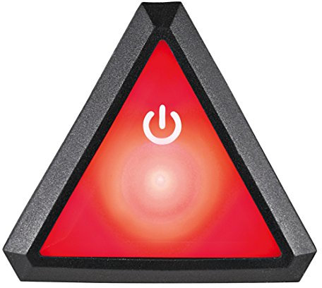 uvex Unisex – Erwachsene, plug-in LED für quatro/gravel x Zubehör, black-red, one size