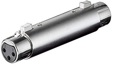 Goobay 27459 Adattatore/Attacco XLR, Presa a Presa