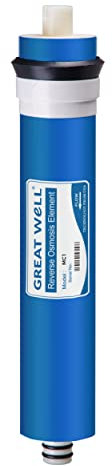 iSpring Greatwell MC1 Membrana a Osmosi Inversa 100 GPD 11,75 X 1,75, Sostituzione per Sistema di Filtrazione dell'acqua Potabile RO Standard Sotto il Lavello