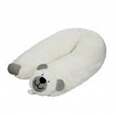 Efie Bio-Bezug für Stillkissen „Teddy“ – 100% Baumwollplüsch (KBA) – passend für 180 cm Still- & Lagerungskissen – GOTS-Zertifiziert – waschbar – Made in Germany