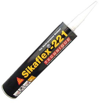 Sikaflex 221 one-component Adhésif Blanc 300 ml Boîte de 12