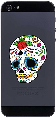 Handy-Aufkleber - Sugar Skull - Totenkopf SSK38-70 mm Aufkleber - handy skin