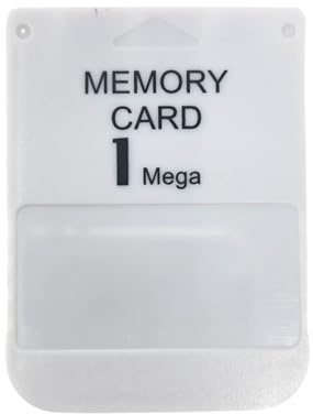 Old Skool PS1 Memory Card for Sony PlayStation 1 (1mb)