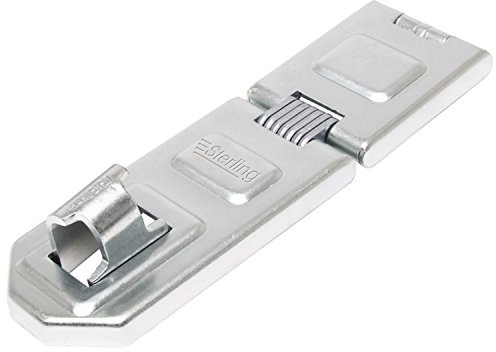 Sterling BHS190 Heavy Security Hasp and Staple, Chrome, 190mm