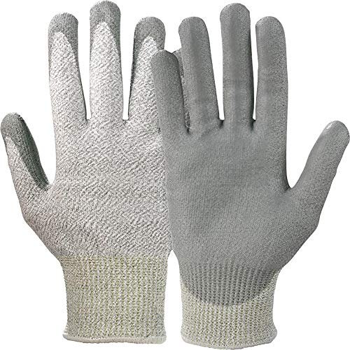 KCL 550 Schnittschutzhandschuh waredex Work® PU Faser HPPE Glas Polyamid Maße: 7 Paar