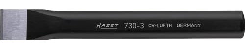 HAZET Flachmeißel 730-3 I 150 mm I Geschmiedet I durchgängig gehärtet I geschliffene Meißelschneide I zur Materialentfernung und Bearbeitung verschiedenster Materialien