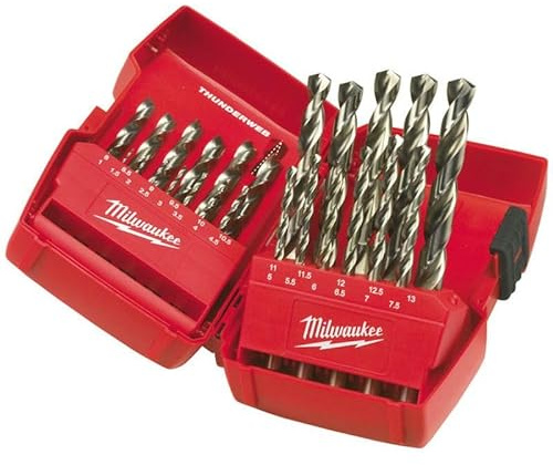 Coffret de 25 forets métaux MILWAUKEE HSS-G Thunderweb - 4932352376