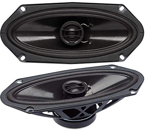 Powerbass 4 X 10 Coaxial OEM Speakers, Set of 2 (S-4102)