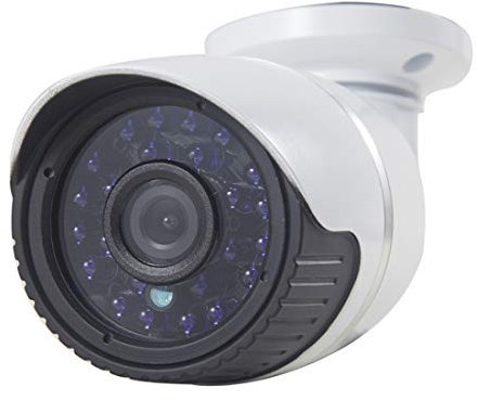 Caméra IP étanche / anti-vandalisme filaire H.264 filaire, lentille fixe 1/3 pouce 4mm 1,3 mégapixels, masque de détection de mouvement / confidentialité et vision nocturne IR 30m, prise en
