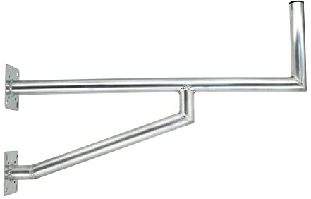 Premium X 100cm Wandhalter Aluminium Zwei Wandplatten SAT Wand-Halterung für Satelliten-Schüssel Wandausleger 1000mm