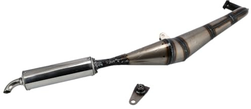 Auspufftopf - Rennauspuff RESO C32 Sport - mit Kugelflanschanschluß und Ø32mm-Krümmer - ohne TÜV