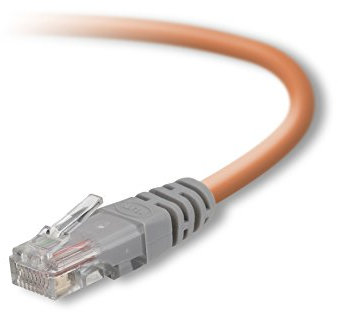 Belkin Cat5e Crossover Cable 7ft Orange 2.1m Naranja - Cable de Red (2,1 m, RJ-45, RJ-45, Naranja)