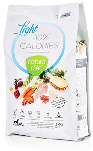 Natura diet Light -10%calorías 3 kg Alimento Natural seco.