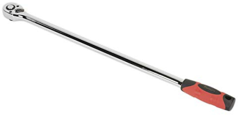 Sealey Ak6695 Ratchet Wrench Extra-Long 600Mm 1/2Sq Drive