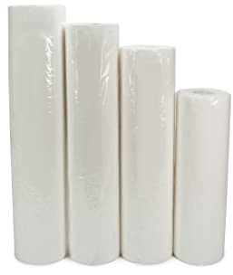 MEDI-INN Ärzterollen 2-lagig 9 Rollen | hochwertige weiße Liegenabdeckung | perforierte Papierrolle | Ideal für Krankenhäuser, Praxen, Tattoostudios (59 cm x 50 m)