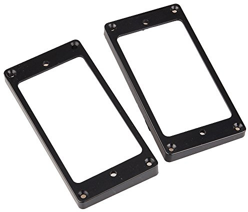 Generisk platt humbucker pickup ring för LP SG gitarr elektrisk svart