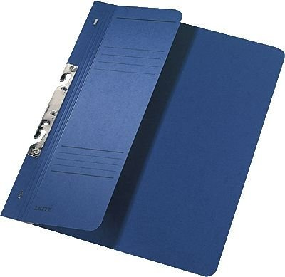 LEITZ Einhakhefter, DIN A4, Manilakarton, blau