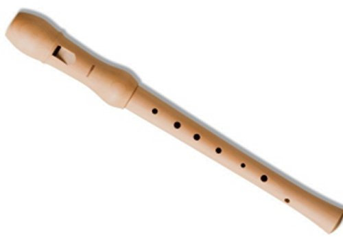 HOHNER Blockflöte C-Sopran, Musica Line, deutsche Griffweise, zweiteilig Birnbaum hell