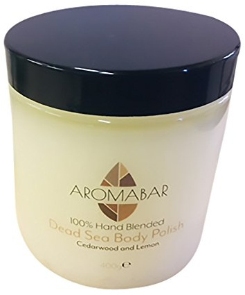 Da Uomo Dead Sea Scrub Per Il Corpo 300g Legno Di Cedro E Limone