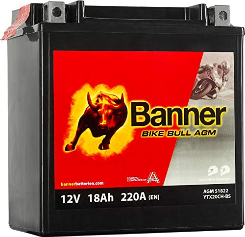 Banner 518 22 Akku Moto Bike Bull