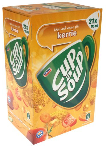Unilever Currysuppe, Coup a Soup, Tütensuppe, Tassensuppe, 21 x 175ml