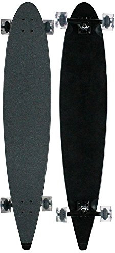 TGM Skateboards Moose Longboard 9 x 47.75 Black Complete 76mm Wheels Black Trucks