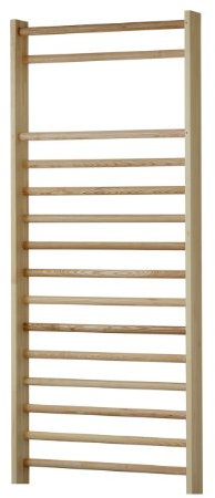 sprossenwand nach DIN. Indoor Kletterwand aus Deutschland. (220 x 100 cm; 13 Sprossen; mit Leerfeld)