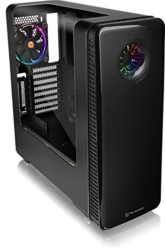 Thermaltake View 28 RGB Midi-Tower - Caja de Ordenador, Color Negro