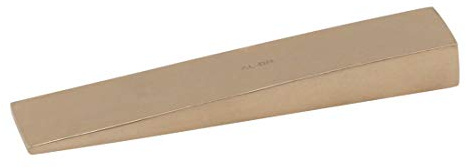 KS Tools 963.2218 - Coin - L.200 x H. 40mm - Gamme BRONZEplus - Amagnétique - Antidéflagrant - Alliage Aluminium-Bronze