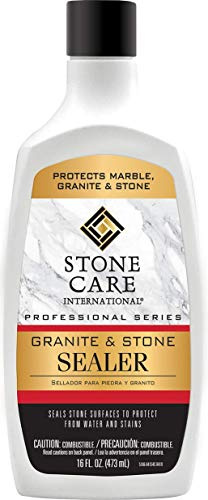 Stone Care internationell granit & stentätare klämflaska, 473 ml