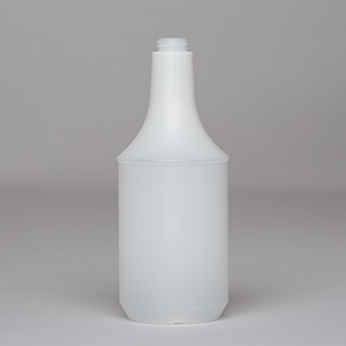 5 x Sprühflasche Keulenflasche Flasche 1 Liter naturtrüb Starke Ausführung 70 g kein zusammenziehen ohne Sprühkopf
