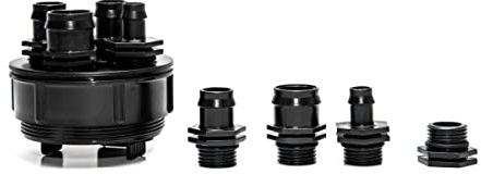 seliger 3-Wege-Wasserventil für eine Pumpe und DREI Wasserspiele für Anschlüsse 1/2'' 3/4'' 1''